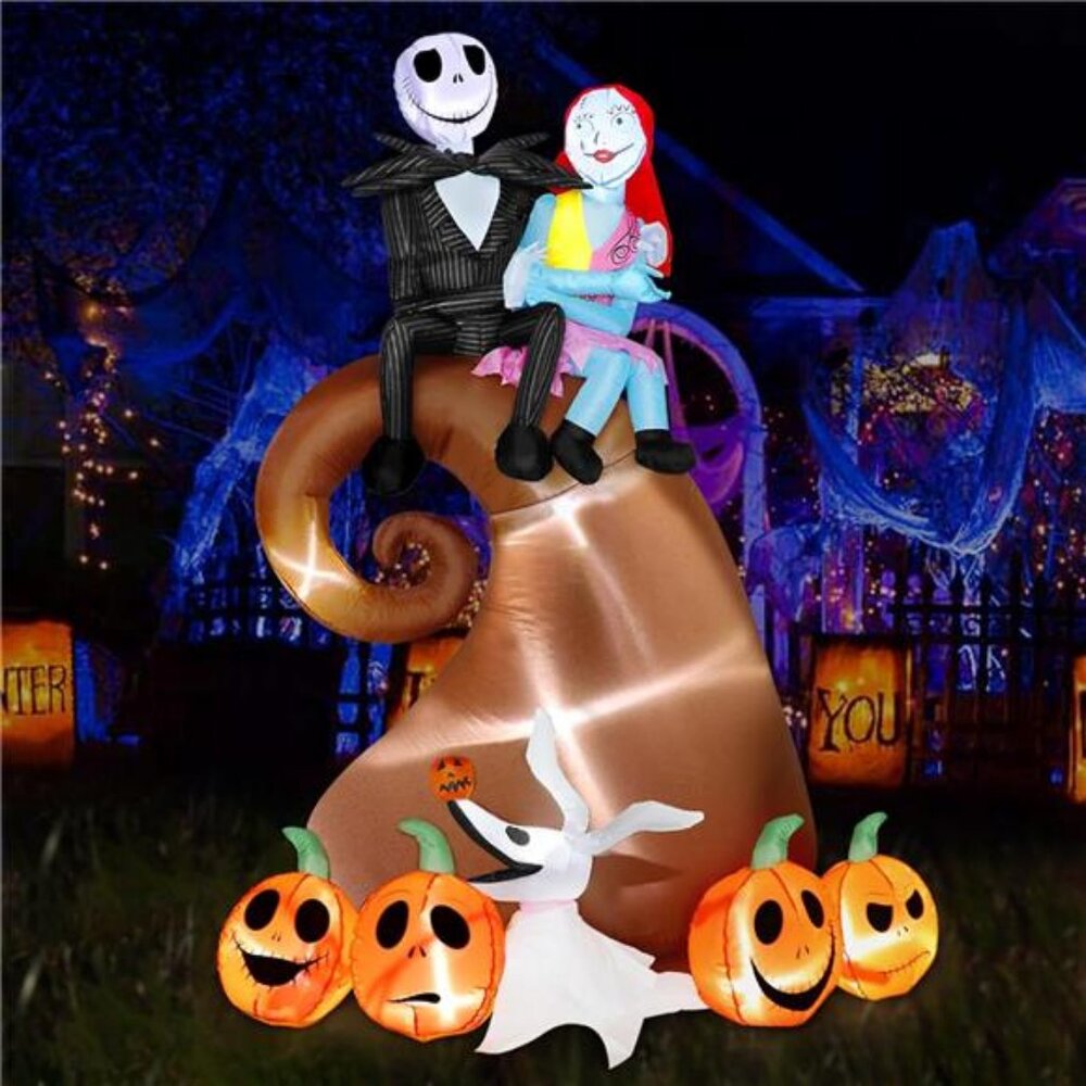 6 Ft Inflatable Halloween Yard Decoration - Outdoor Hill